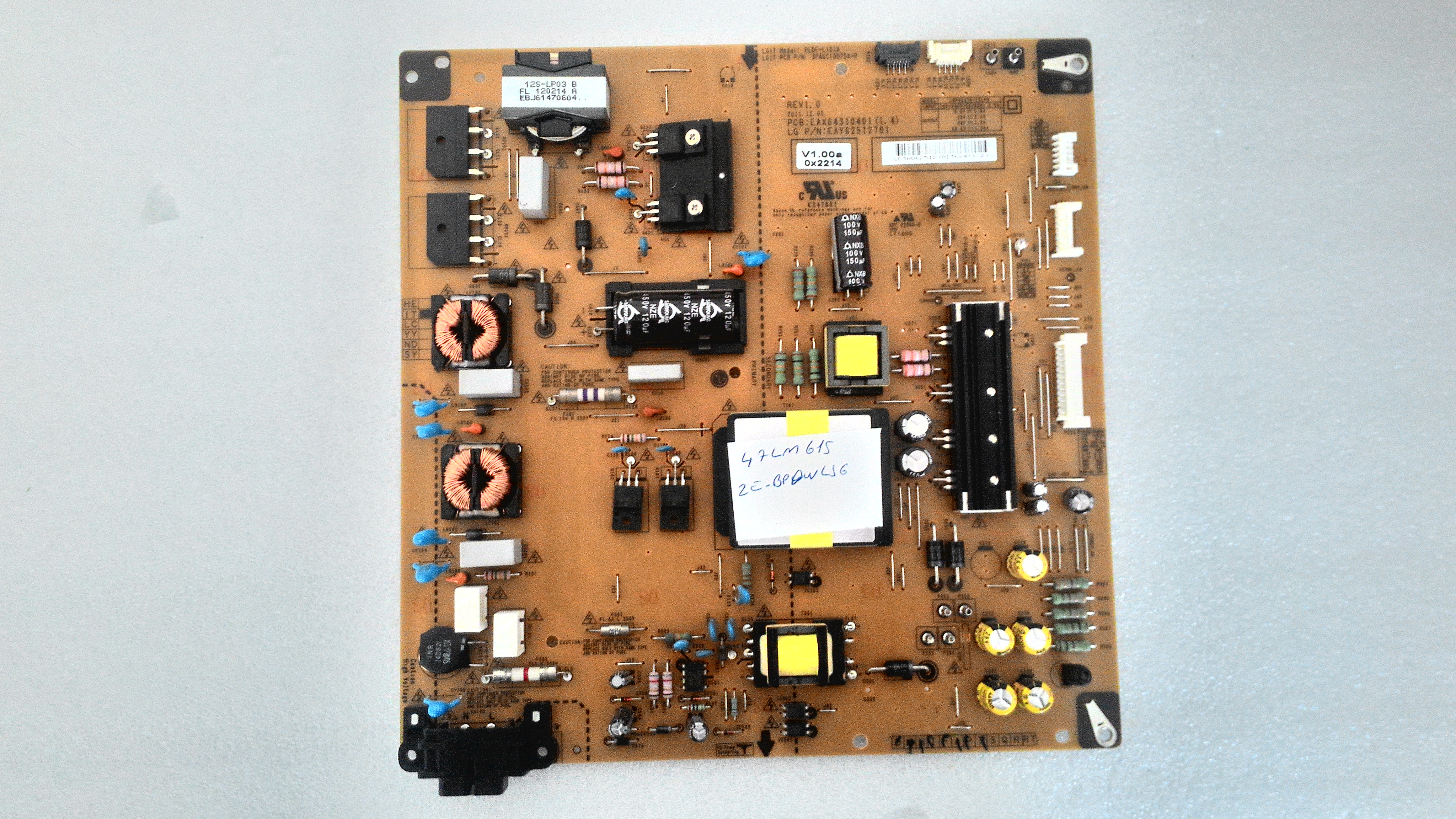 LG TV 47LM615S POWER BOARD
